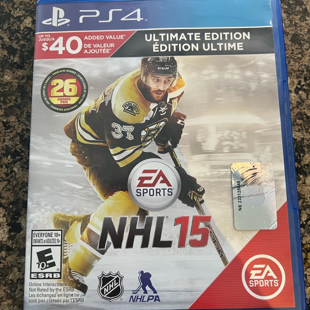 PS4 NHL 2015 Game